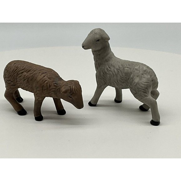 Thomas Kinkade Replacement Nativity Replacement Animals One Sheep, Three Lambs - Picture 11 of 16
